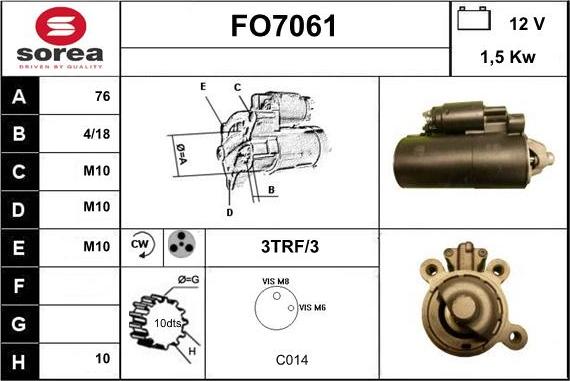 Sera FO7061 - Starter www.molydon.hr