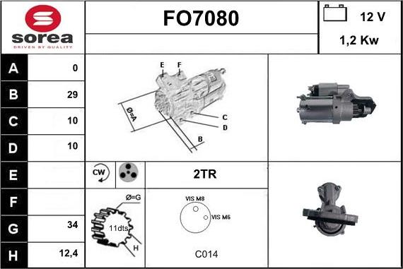 Sera FO7080 - Starter www.molydon.hr