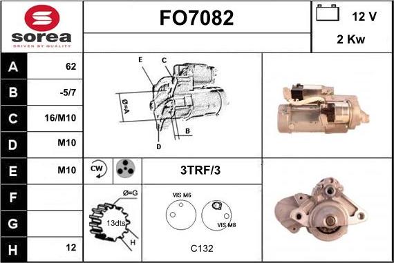 Sera FO7082 - Starter www.molydon.hr