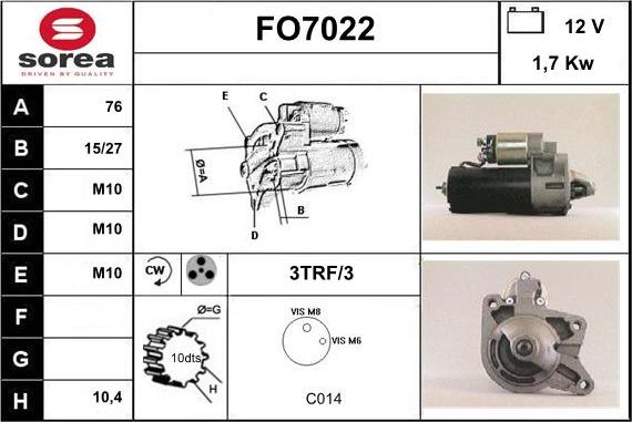 Sera FO7022 - Starter www.molydon.hr