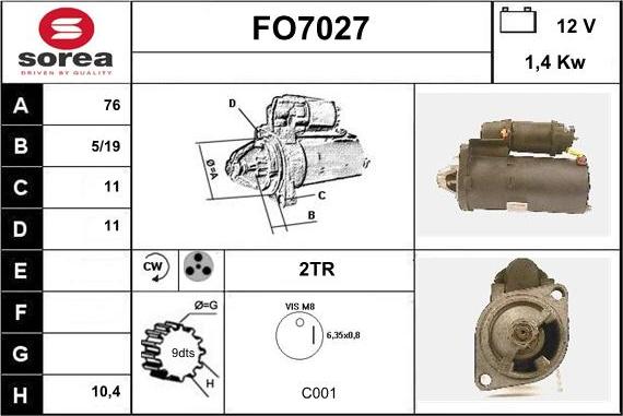 Sera FO7027 - Starter www.molydon.hr