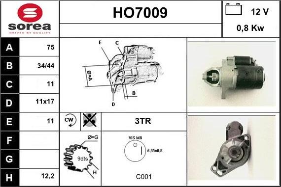 Sera HO7009 - Starter www.molydon.hr