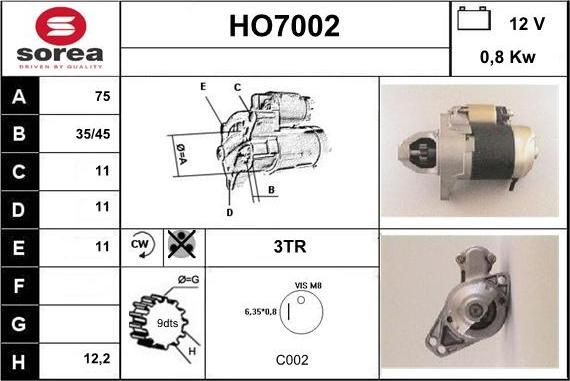 Sera HO7002 - Starter www.molydon.hr