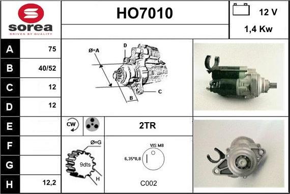 Sera HO7010 - Starter www.molydon.hr