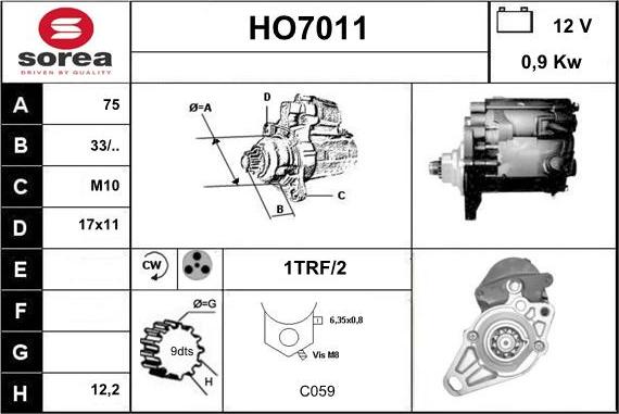 Sera HO7011 - Starter www.molydon.hr