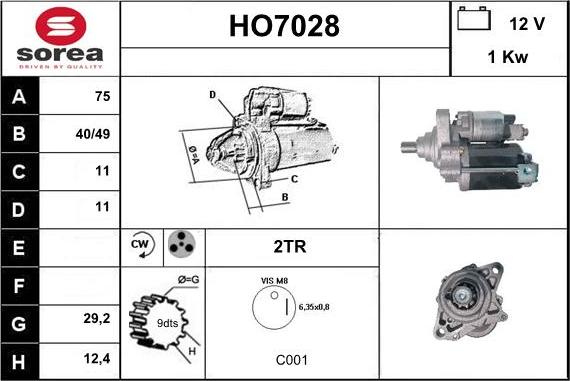 Sera HO7028 - Starter www.molydon.hr