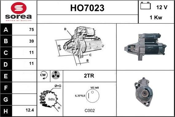 Sera HO7023 - Starter www.molydon.hr