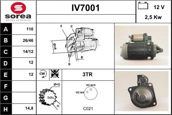 Sera IV7001 - Starter www.molydon.hr