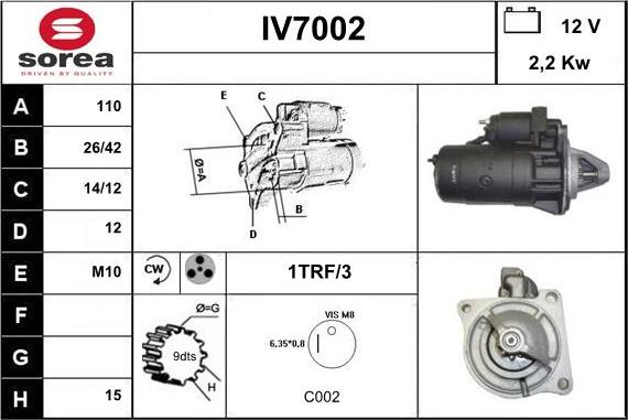 Sera IV7002 - Starter www.molydon.hr