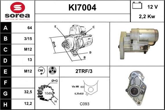 Sera KI7004 - Starter www.molydon.hr