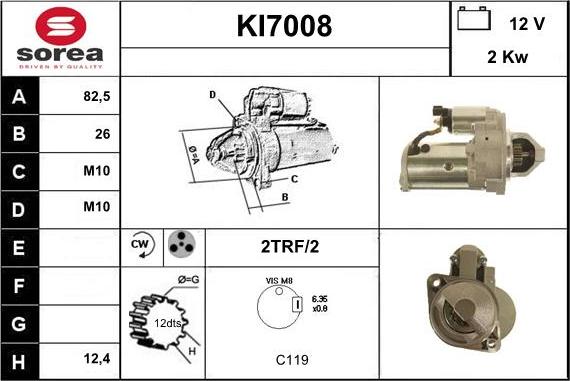 Sera KI7008 - Starter www.molydon.hr