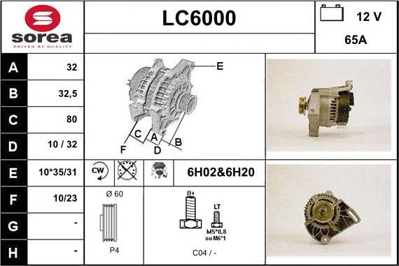 Sera LC6000 - Alternator www.molydon.hr