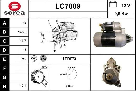 Sera LC7009 - Starter www.molydon.hr