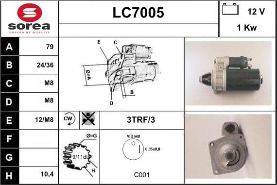 Sera LC7005 - Starter www.molydon.hr