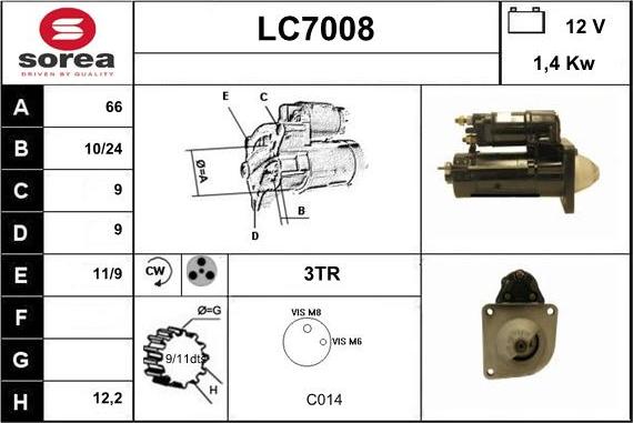 Sera LC7008 - Starter www.molydon.hr