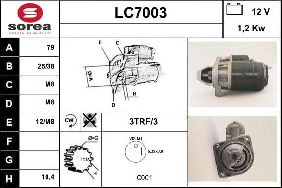 Sera LC7003 - Starter www.molydon.hr