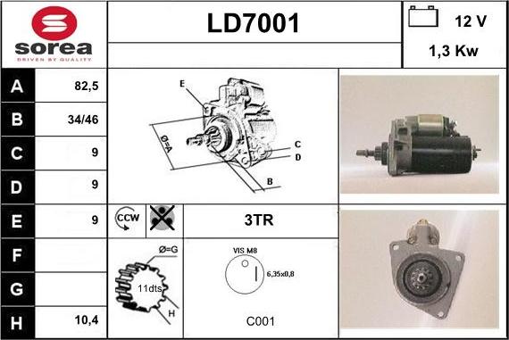 Sera LD7001 - Starter www.molydon.hr