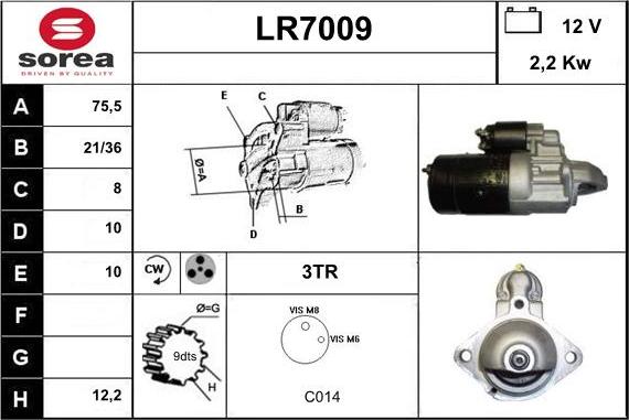 Sera LR7009 - Starter www.molydon.hr