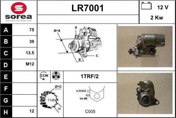 Sera LR7001 - Starter www.molydon.hr