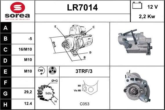 Sera LR7014 - Starter www.molydon.hr