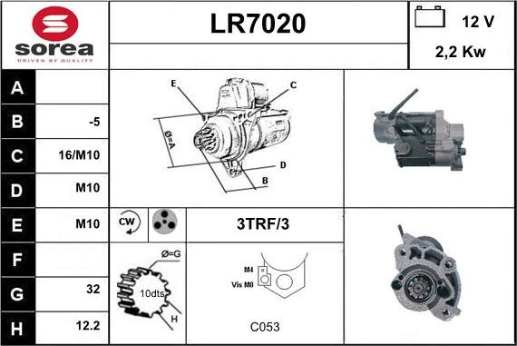 Sera LR7020 - Starter www.molydon.hr