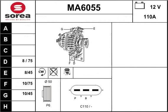 Sera MA6055 - Alternator www.molydon.hr