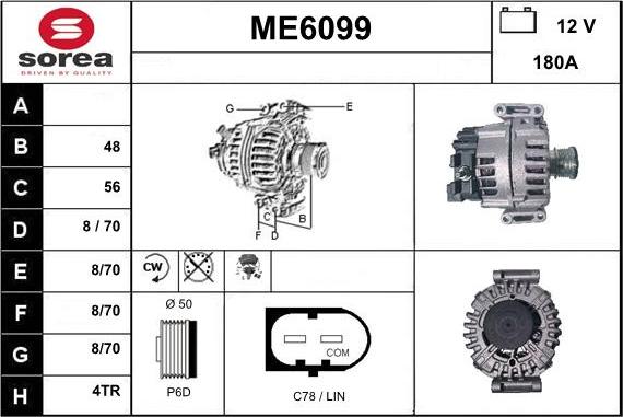 Sera ME6099 - Alternator www.molydon.hr