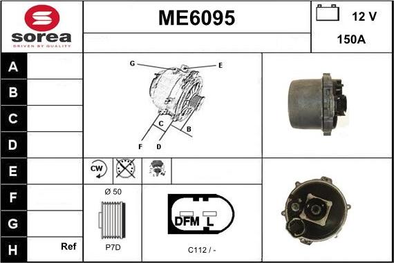 Sera ME6095 - Alternator www.molydon.hr