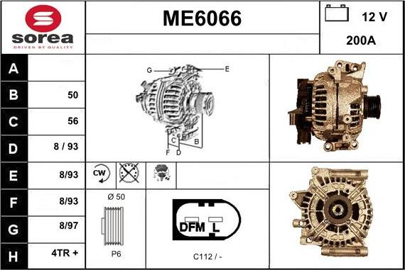 Sera ME6066 - Alternator www.molydon.hr