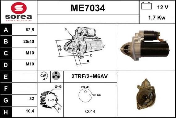 Sera ME7034 - Starter www.molydon.hr