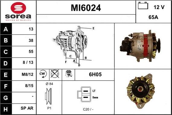 Sera MI6024 - Alternator www.molydon.hr