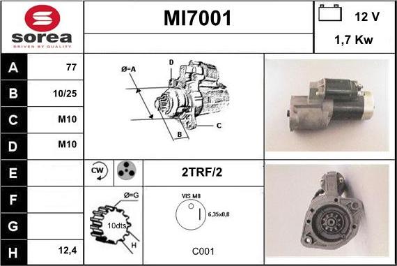 Sera MI7001 - Starter www.molydon.hr