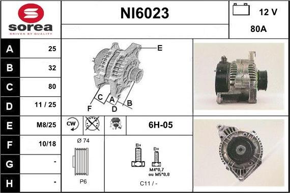 Sera NI6023 - Alternator www.molydon.hr