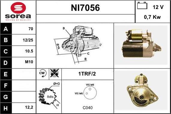 Sera NI7056 - Starter www.molydon.hr