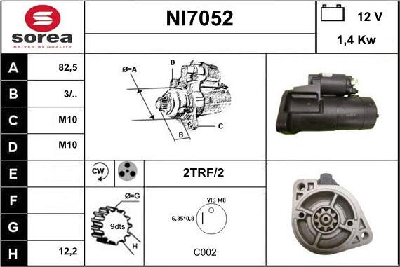 Sera NI7052 - Starter www.molydon.hr