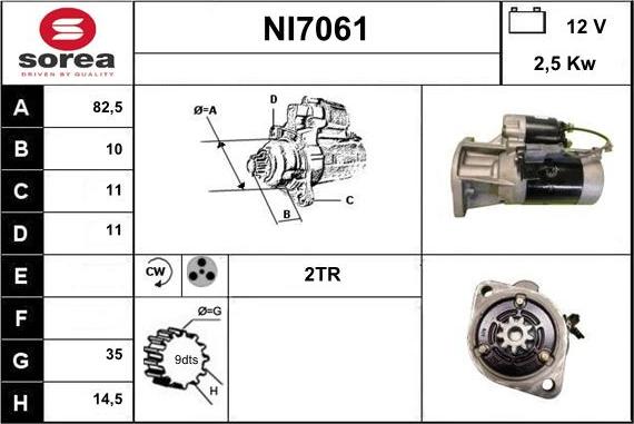 Sera NI7061 - Starter www.molydon.hr