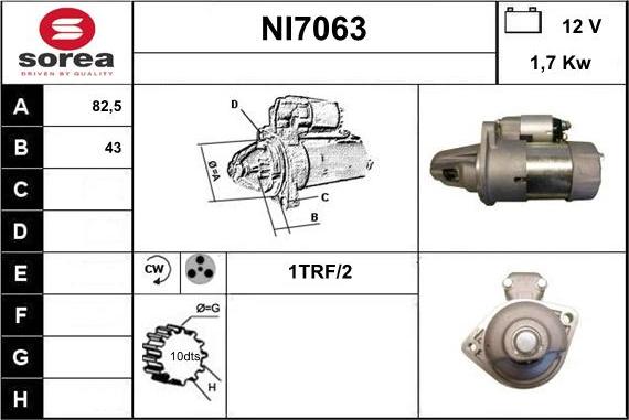 Sera NI7063 - Starter www.molydon.hr