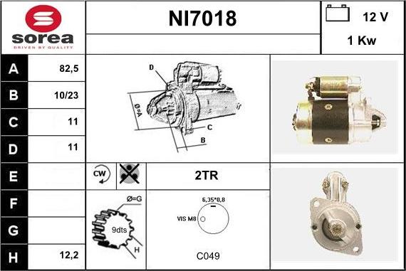 Sera NI7018 - Starter www.molydon.hr