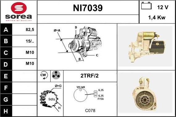 Sera NI7039 - Starter www.molydon.hr