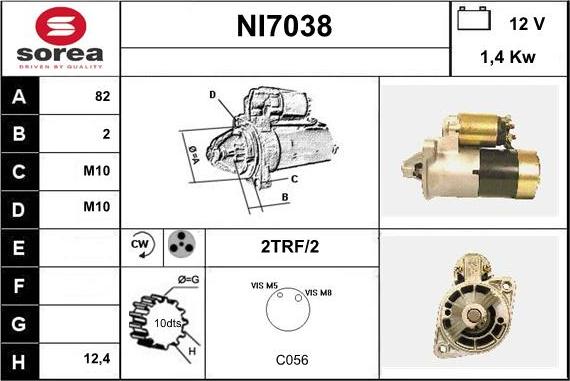 Sera NI7038 - Starter www.molydon.hr