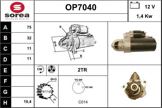 Sera OP7040 - Starter www.molydon.hr