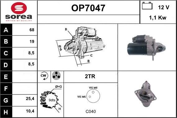 Sera OP7047 - Starter www.molydon.hr