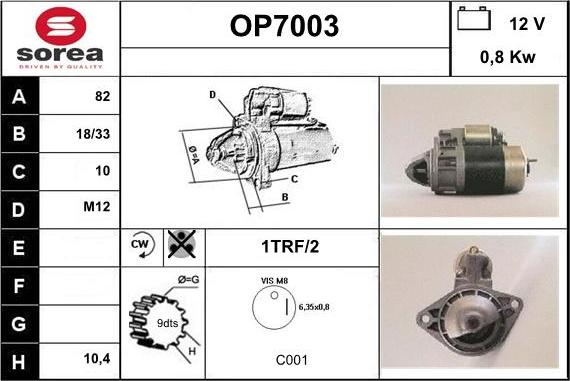 Sera OP7003 - Starter www.molydon.hr