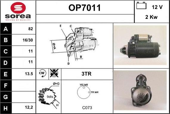 Sera OP7011 - Starter www.molydon.hr