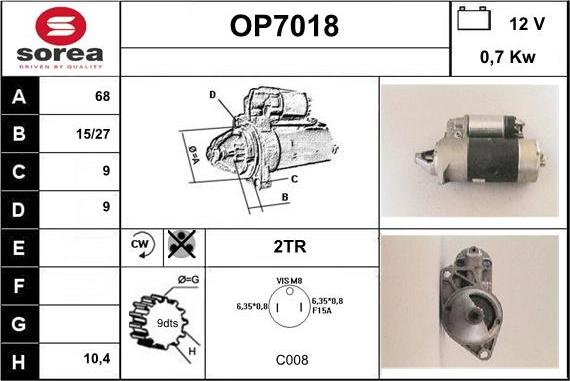 Sera OP7018 - Starter www.molydon.hr