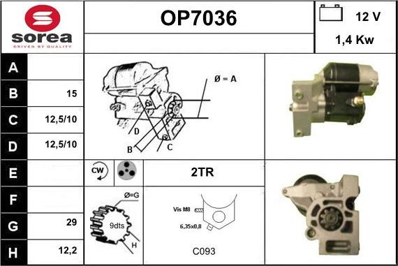 Sera OP7036 - Starter www.molydon.hr