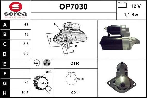 Sera OP7030 - Starter www.molydon.hr