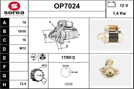 Sera OP7024 - Starter www.molydon.hr