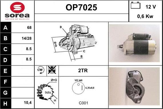 Sera OP7025 - Starter www.molydon.hr