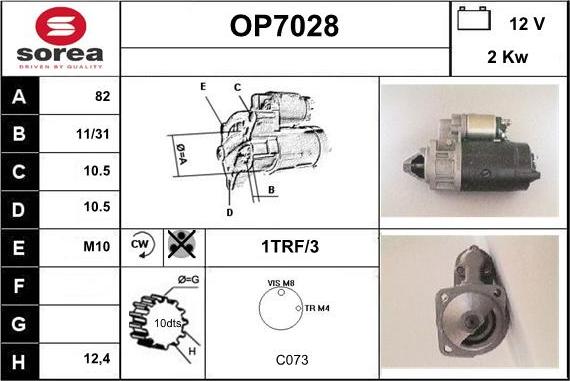 Sera OP7028 - Starter www.molydon.hr